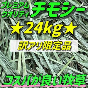 ★チモシー24kg ★訳あり 限定 プレミアム 一番刈 うさぎ 小動物用品 ペットフード 牧草 おやつ