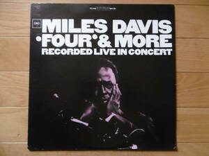 追悼1点物!1964年LP FOUR & MORE/MILES DAVISマイルス・デイヴィス/準美盤/US買時!!!