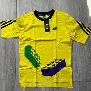 新品未使用 adidas 半袖Tシャツ 140cm イエロー レゴ LEGO アディダス 