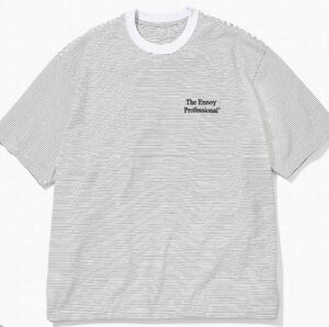 Ennoy S/S Border T-Shirt BLACK WHITE エンノイ M