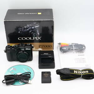 Nikon デジタルカメラ COOLPIX P7000 ブラック 1010万画素 光学7.1倍ズーム 広角28mm 3.0型液晶 1/1.7型CCD　#240531_20108960