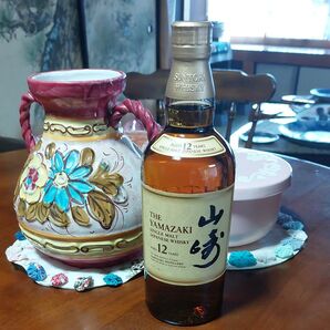 サントリー山崎12年ウィスキー(箱付き)