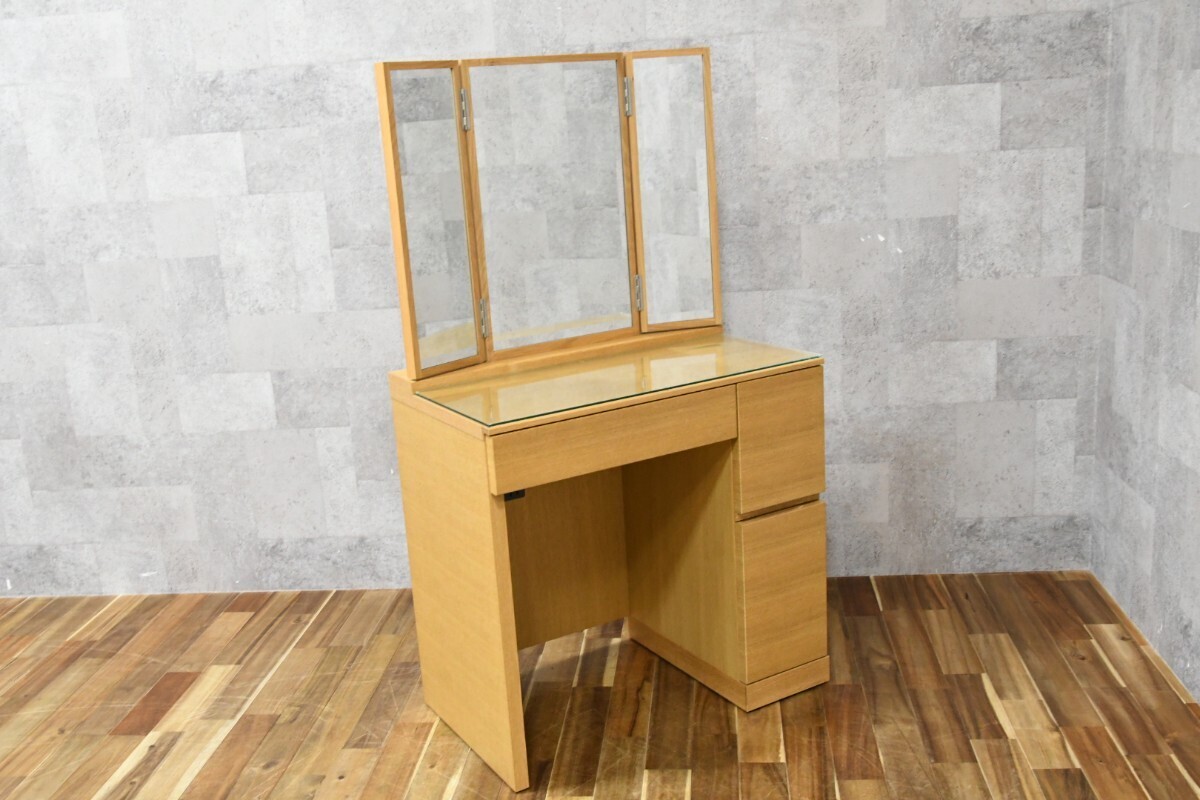 Yahoo!オークション -「大塚家具」(鏡台、ドレッサー) (家具 Yahoo!オークション -「大塚家具」(鏡台、ドレッサー) (家具