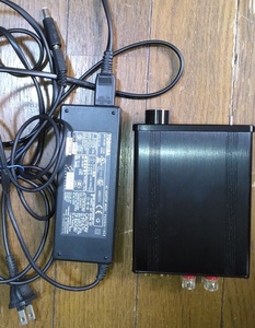 FX-AUDIO FX-502Jと電源TOSHIBA１５V５A