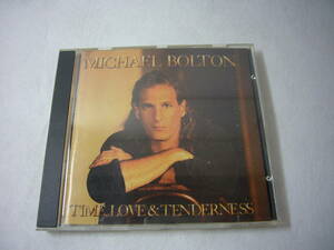 米国現地購入CD 「MICHEAL BOLTON」TIME LOVE & TENDERNESS
