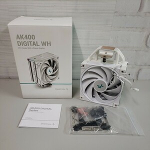 606y0517★Deepcool スタンダードラインのパフォーマンス型空冷クーラー・ホワイトモデル 「DIGITAL」シリーズ [ AK400 DIGITAL WH ]