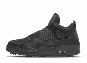 Nike Air Jordan 4 Golf &quot;Black Cat&quot; 25cm CU9981-001