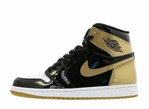 NIKE AIR JORDAN 1 RETRO HIGH GOLD TOP 3 28cm 861428-001