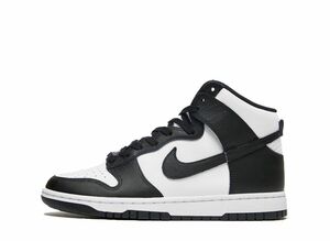 Nike WMNS Dunk High &quot;Black and White&quot; 25.5cm DD1869-103