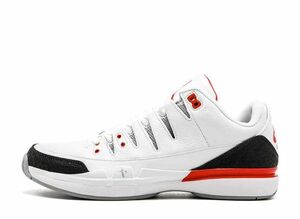Roger Federer Nike Air Jordan 3 Zoom Vapor "FIRE RED" 24.5cm 709998-106