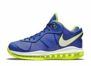 NIKE LEBRON 8 V2 LOW QS &quot;TREASURE BLUE/WHITE/BLACK&quot; 29cm DN1581-400