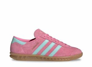 adidas Originals WMNS Hamburg &quot;Bliss Pink/Semi Flash Aqua/Gum&quot; 24cm IH5459