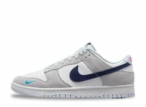 Nike Dunk Low Mini Swoosh &quot;Grey/Navy&quot; 24cm FJ4227-001