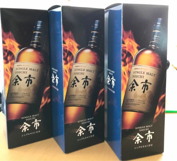 NIKKA シングルモルト 余市　700ml ３本セット 箱入り