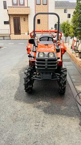 クボタ Tractor GB-15 15馬力 KUBOTA Power steering 逆転 倍速 4WD ディーゼル RS121ロータリー (埼玉発)
