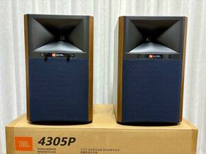 JBL 4305P パワード スタジオモニター ペア【美品】元箱付 中古 