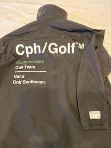 [ complete sale * great popularity ]Cph/Golf CAPTAINS HELM Captain z hell m Golf jacket black XL
