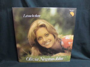 オリビア・ニュートン・ジョンOLIVIA NEWTON JOHN/レット・ミー・ビー・ゼアLET ME BE THERE●LP