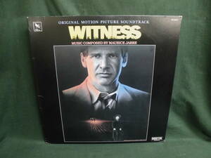 O.S.T. Morris *ja-ruMAURICE JARRE/.. John * книжка глаз . человек WITNESS*LP