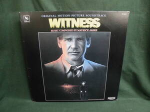 O.S.T. Morris *ja-ruMAURICE JARRE/.. John * book eyes . person WITNESS*LP