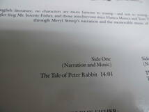 THE TALE OF PETER RABBITピーターラビット/NARRATION BY MERYL STREEPメリル・ストリープ●LP_画像4