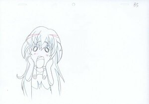 * Higurashi no Naku Koro ni автограф анимация 2 листов / перо входить (. departure ) / 21