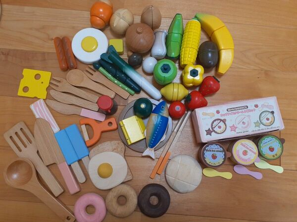 マザーガーデン　ウッディプッディ　ツルファニ　カップアイス 木製 ままごと 知育玩具