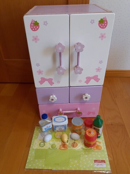 マザーガーデン 冷蔵庫 木製 おままごと