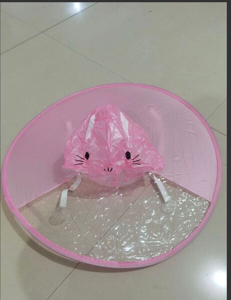 うさぎ レインポンチョ S 80〜100 雨具