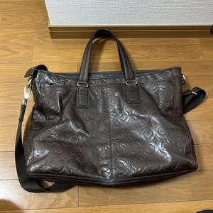 COACH ビジネスバッグ 