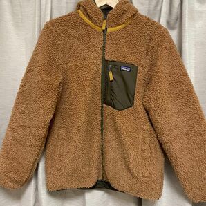 Patagonia キッズXLリバーシブルボアジャケット