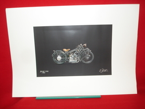 ★【逸品堂】★ Classic Edition BMW R32 バイク 1923年 HASSELBLAD ハッセルブラッドに入って居た物 写真 3D エンボス写真 サイン N Sdiat