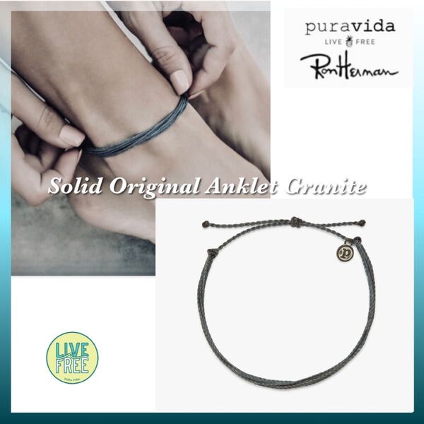 RonHerman★ベッカム愛用のPura Vida アンクレット★日本未発売
