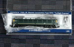 TOMIX トミックス 7122 JR EF81形 電気機関車 (トワイライト色)