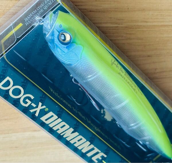新品 Megabass メガバス DOG-X DIAMANTE SILENTドッグX ディアマンテ オーロラリアクション