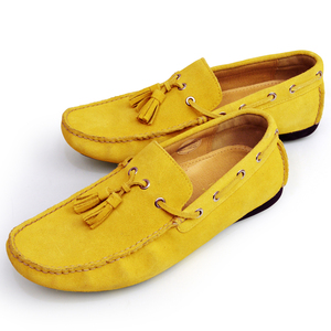  новый товар #27cm натуральная кожа обувь для вождения замша . скользить мужской повседневная обувь Loafer мокасины deck shoes кожа обувь [ eko рассылка ]