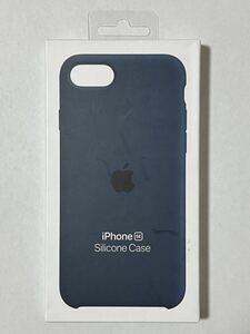 * новый товар *Apple оригинальный *iPhone 7 / 8 / SE силиконовый чехол (a винт голубой )