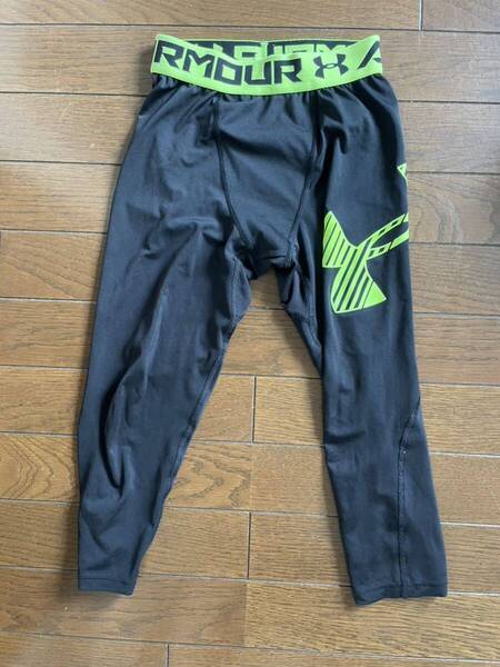 アンダーアーマー UNDER ARMOUR レギンス スパッツ ブラック ジュニア140〜