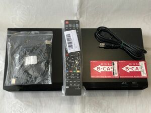 【動作OK】Panasonic DMR-BX2030 ブルーレイレコーダー 新品リモコン B-CASカード HDMIケーブル '17年製 26