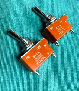 NKK( Japan switch )torug switch S-1A storage goods 2 piece 