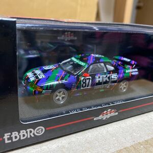 EBBRO ミニカー NISSAN スカイラインGT-R R 32 HKS グループA 1/43