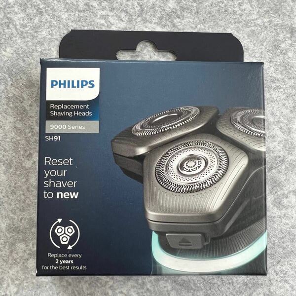 フィリップス(Philips) 純正 SH91/50 (SH91/51の海外版) 電動シェーバー 替刃 9000 シリーズ Series 交換用 替え刃 海外正規品 送料無料 b