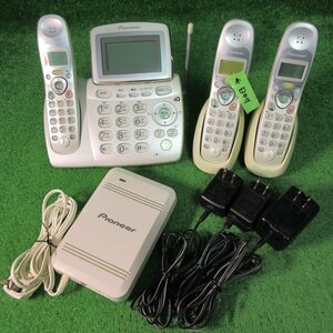 [4042] 中古 PIONEERパイオニア TF-FV222-s コードレス電話 子機2台 ジャンク