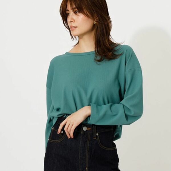 【AZUL BY MOUSSY】BACK TWIST OPEN TOPS/バックツイストオープントップス