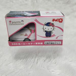 【500系新幹線】 ハローキティ チョロQ タカラトミー ピンク リボン