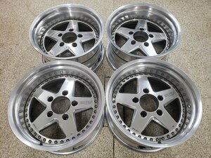 ◎稀少当時物 超深リム 傷少良品 ランクル100 ランクル200 3ピース RAGUNA ラグナ ZZYZX 18×9J -10 150/5H HDJ101 UZJ100 UZJ202 100系