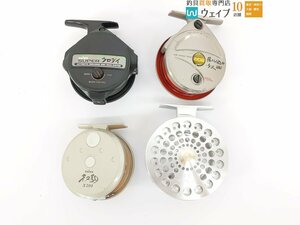 オーランド 舞匠 メタル80、ダイワ チヌ駒 X200 等計4点 チヌ リール セット