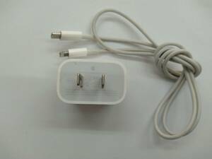■純正 Apple アップル 20W USB-C電源アダプタ a2305 emc 3597 USB-C - Lightning充電ケーブル 　⑮　C