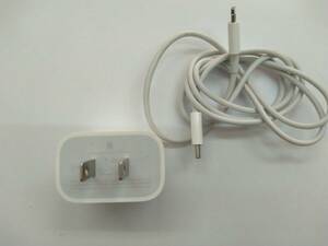 ■純正 Apple アップル 20W USB-C電源アダプタ a2305 emc 3597 USB-C - Lightning充電ケーブル 　⑱　C