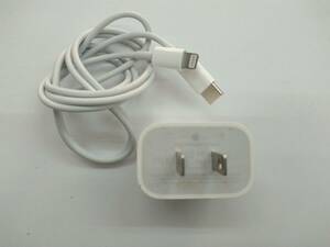 ■純正 Apple アップル 20W USB-C電源アダプタ a2305 emc 3597 USB-C - Lightning充電ケーブル 　⑳　C